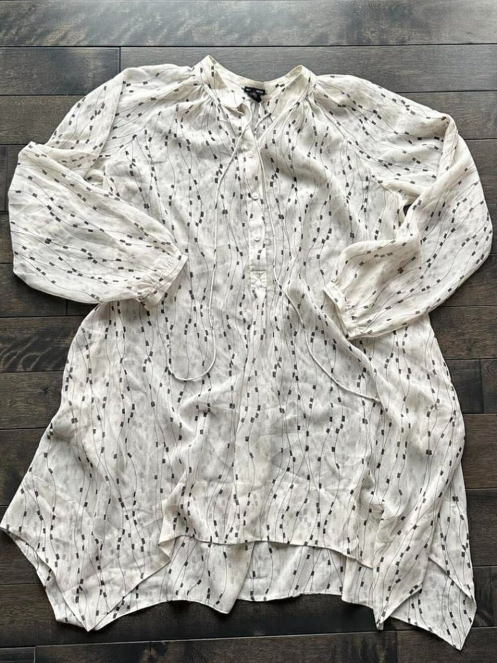 Club Monaco Sheer Tunic